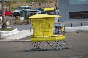  La Garita cuenta ya con torreta de vigilancia (Foto TA)